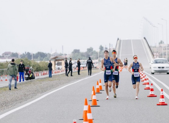 Triatlonçular Pirallahıda yarışıblar&nbsp;